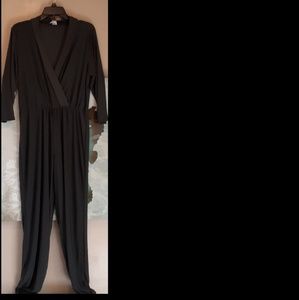 Love Nation Green Pants Romper Size 1x